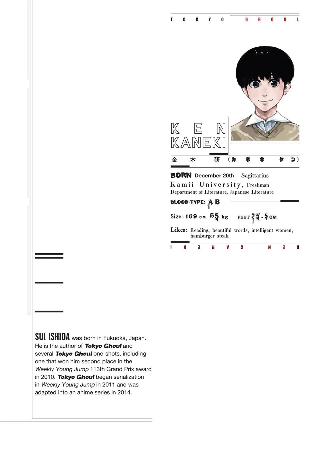 Read Tokyo Ghoul Manga Online