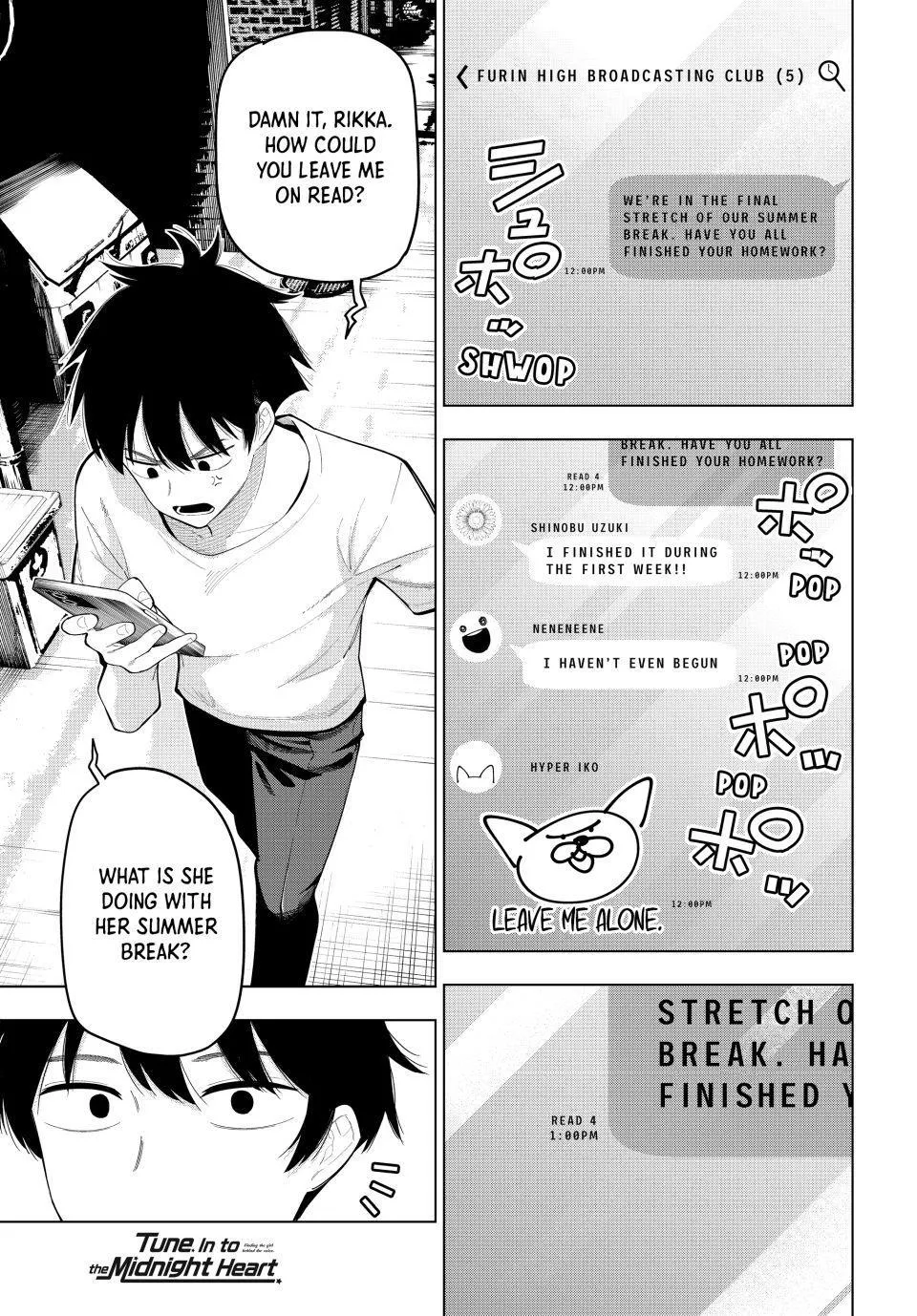 Read Tune In to the Midnight Heart Manga Online