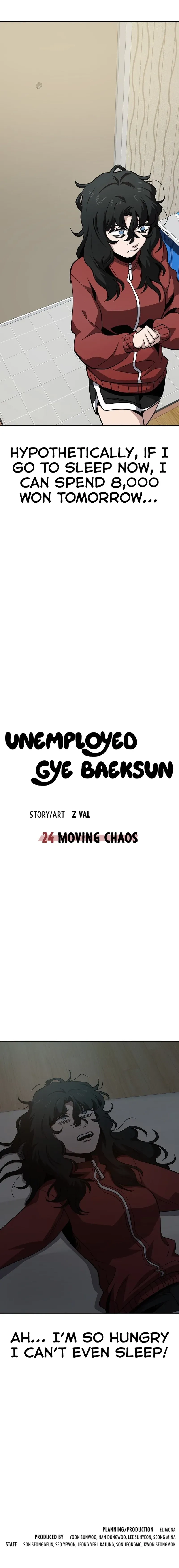 Read Unemployed Gye Baeksun Manga Online