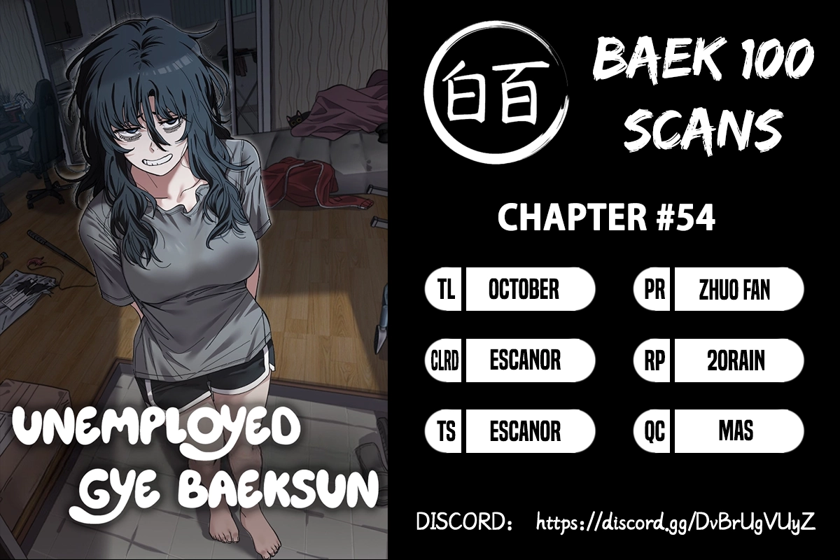 Read Unemployed Gye Baeksun Manga Online