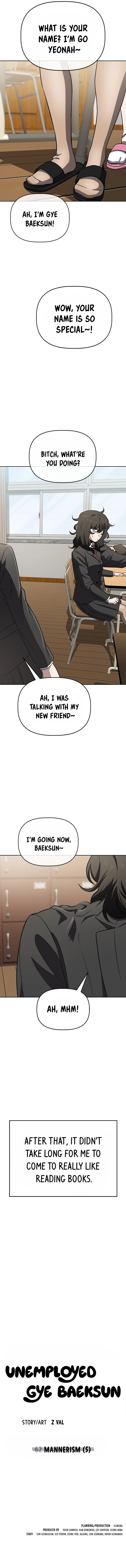 Read Unemployed Gye Baeksun Manga Online