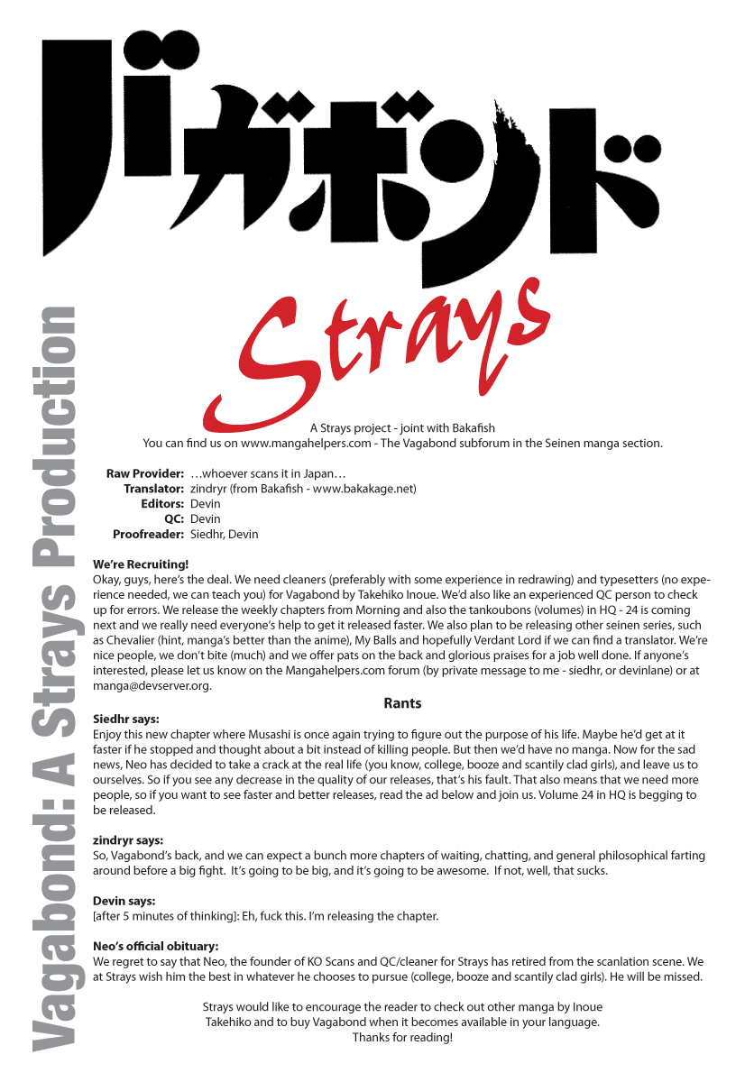 Read Vagabond Manga Online