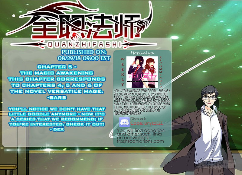 Read Versatile Mage Manga Online