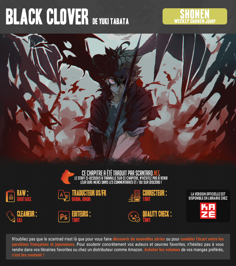 Read Black Clover fr Manga Online