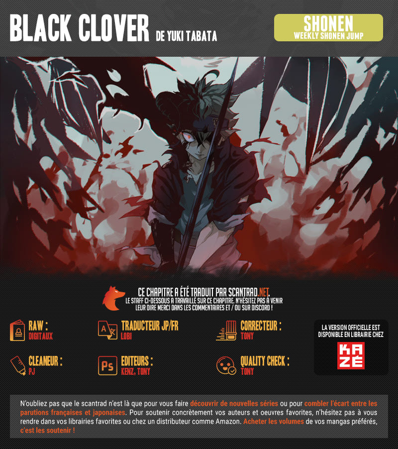 Read Black Clover fr Manga Online