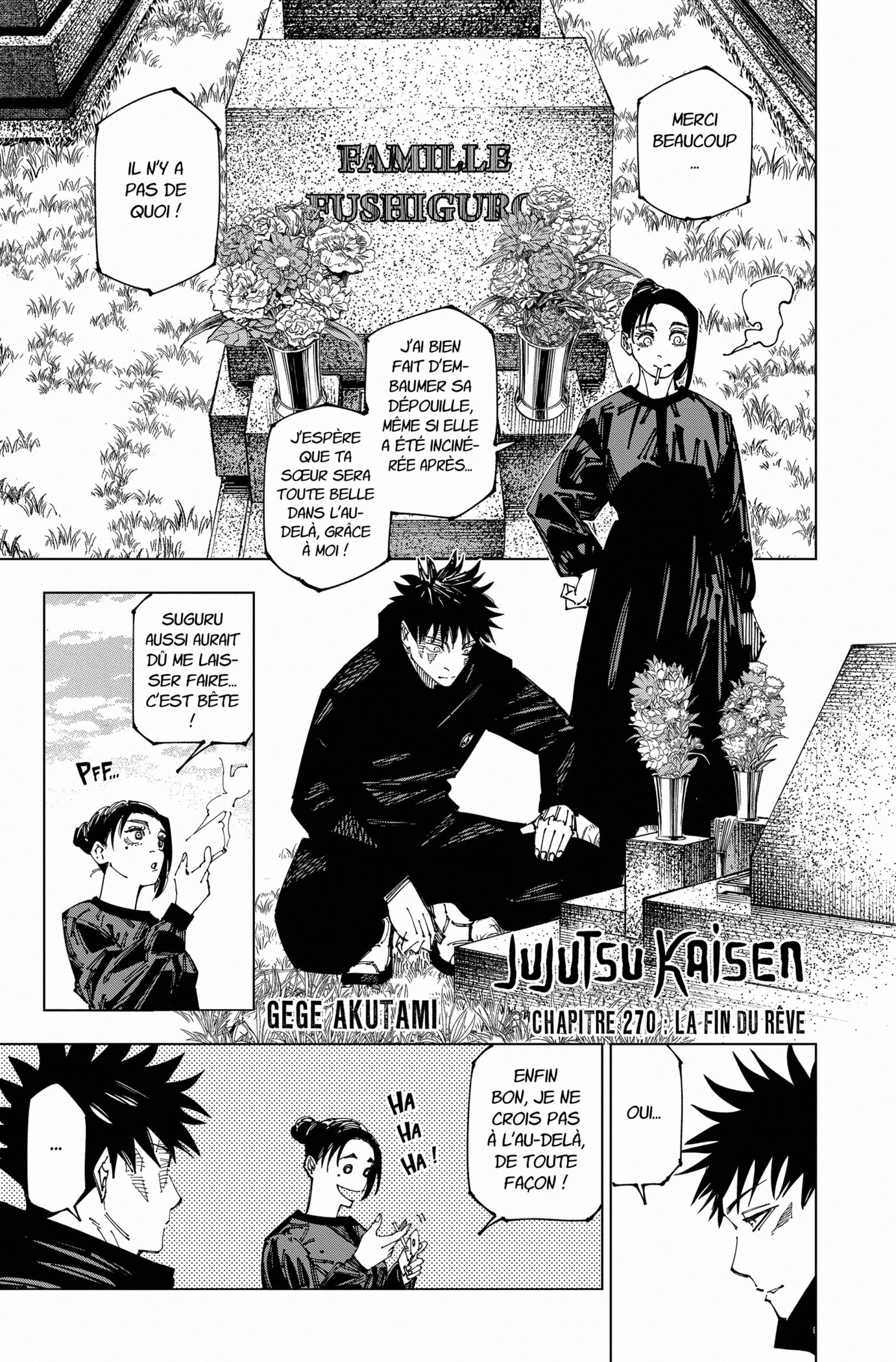Read Jujutsu Kaisen Manga Online