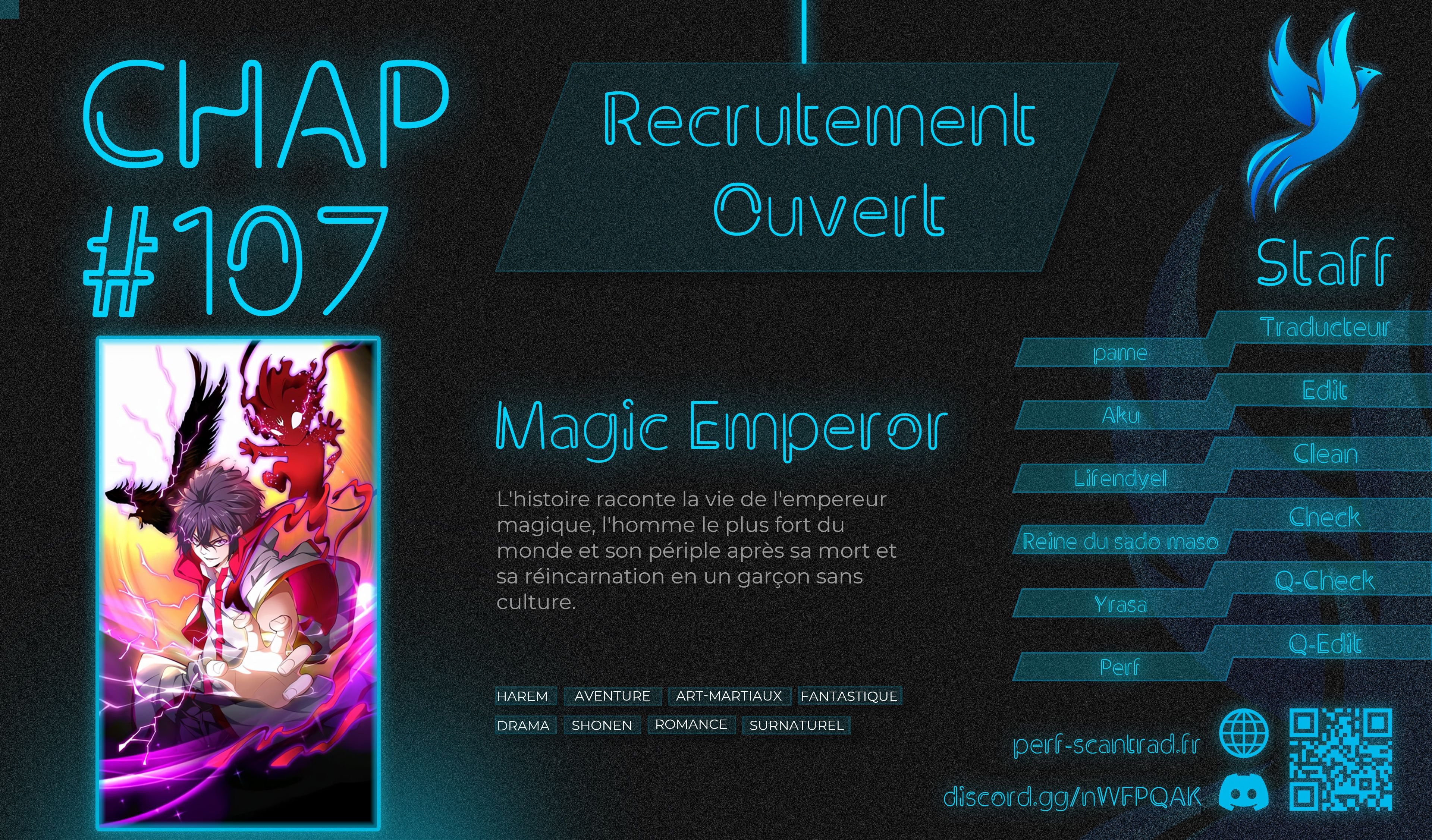 Read Magic Emperor fr Manga Online