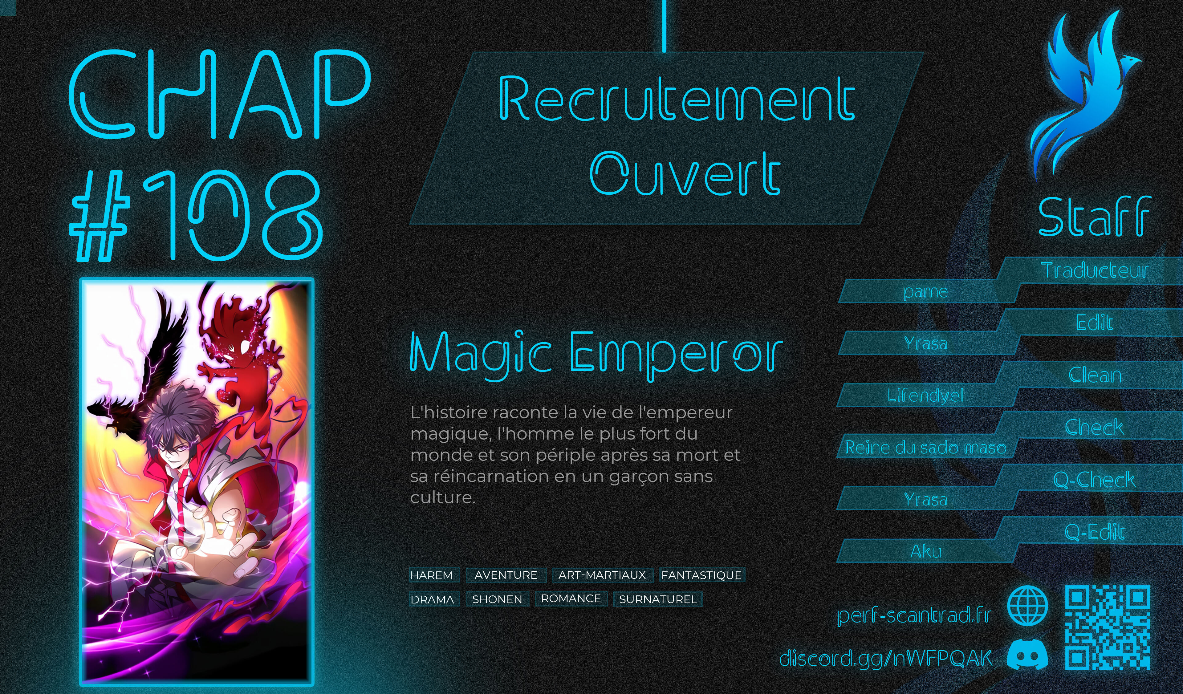 Read Magic Emperor fr Manga Online
