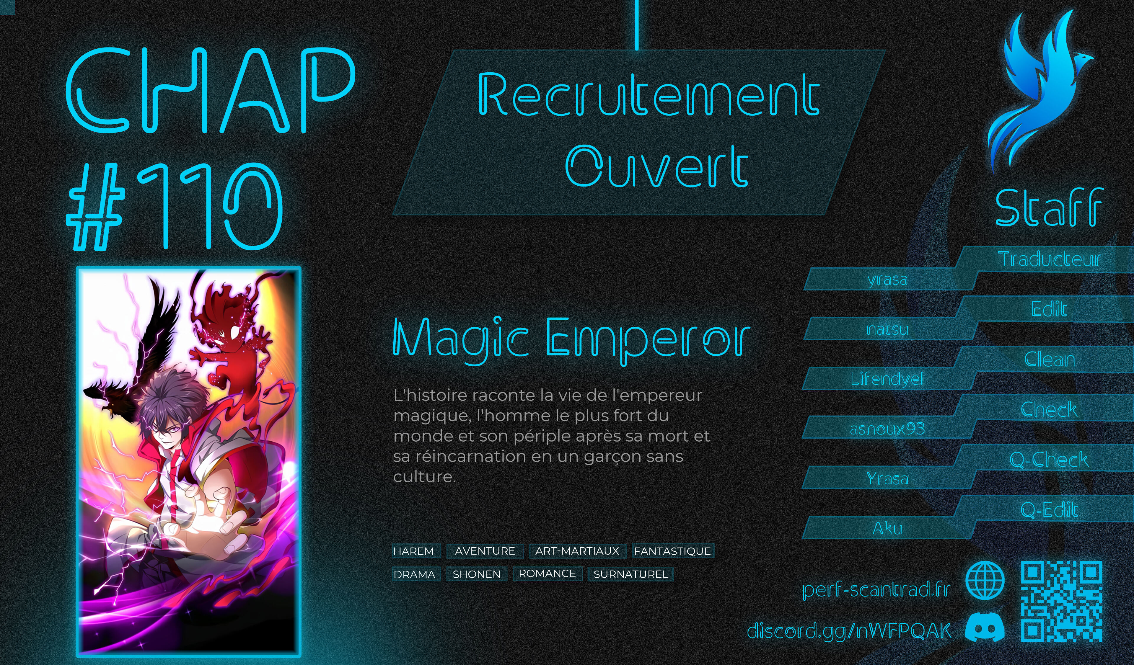 Read Magic Emperor fr Manga Online