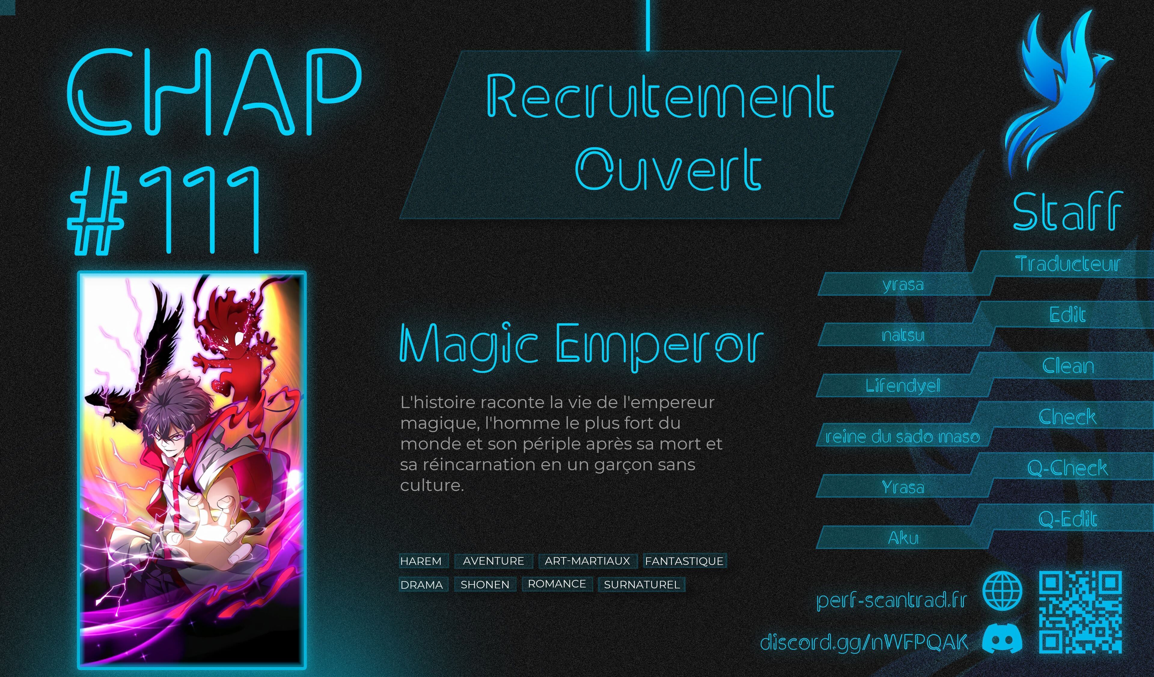 Read Magic Emperor fr Manga Online