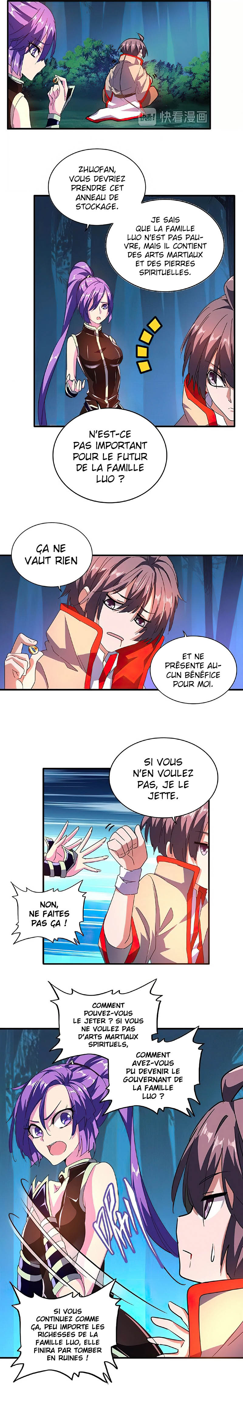 Read Magic Emperor fr Manga Online