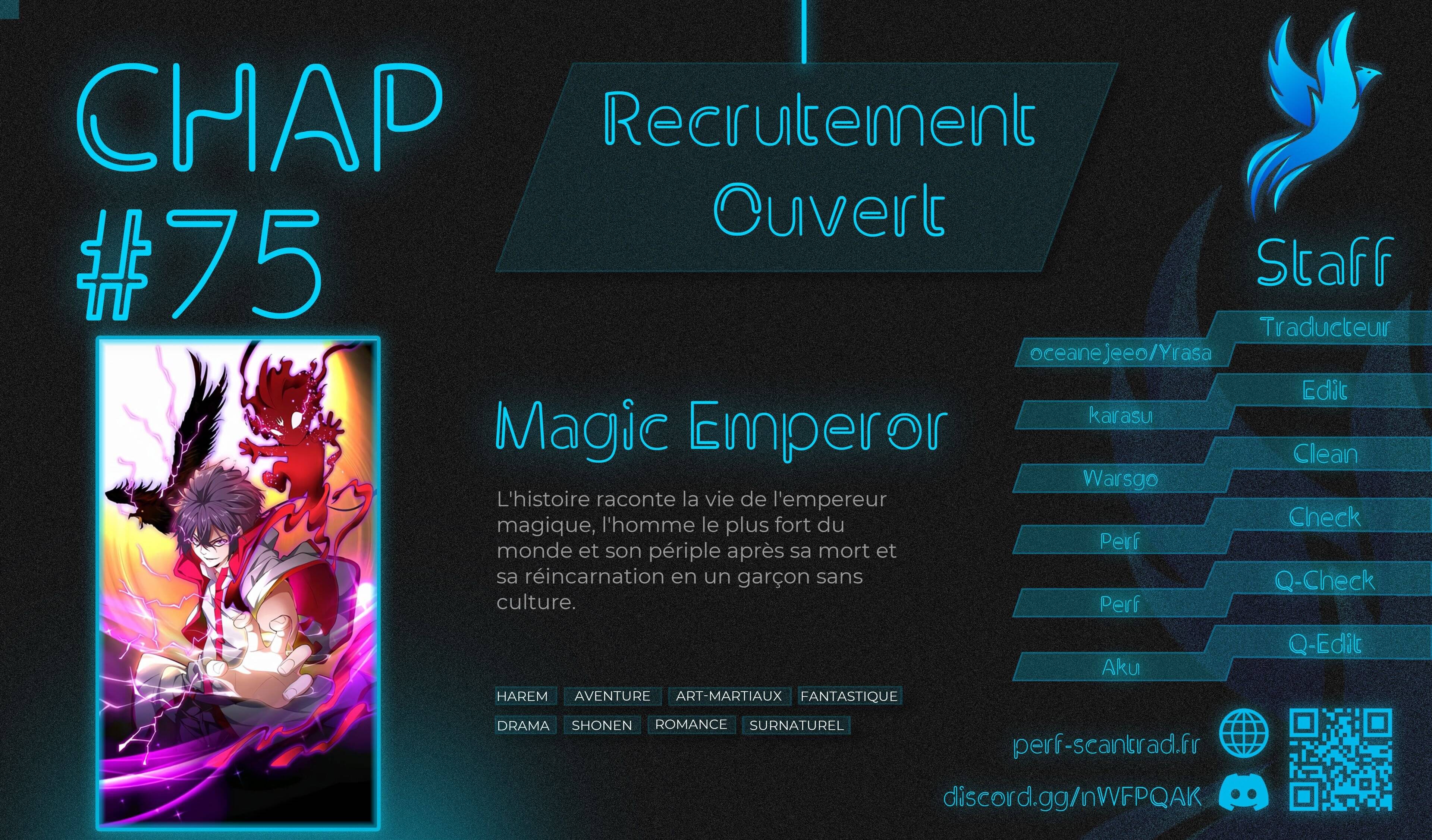 Read Magic Emperor fr Manga Online