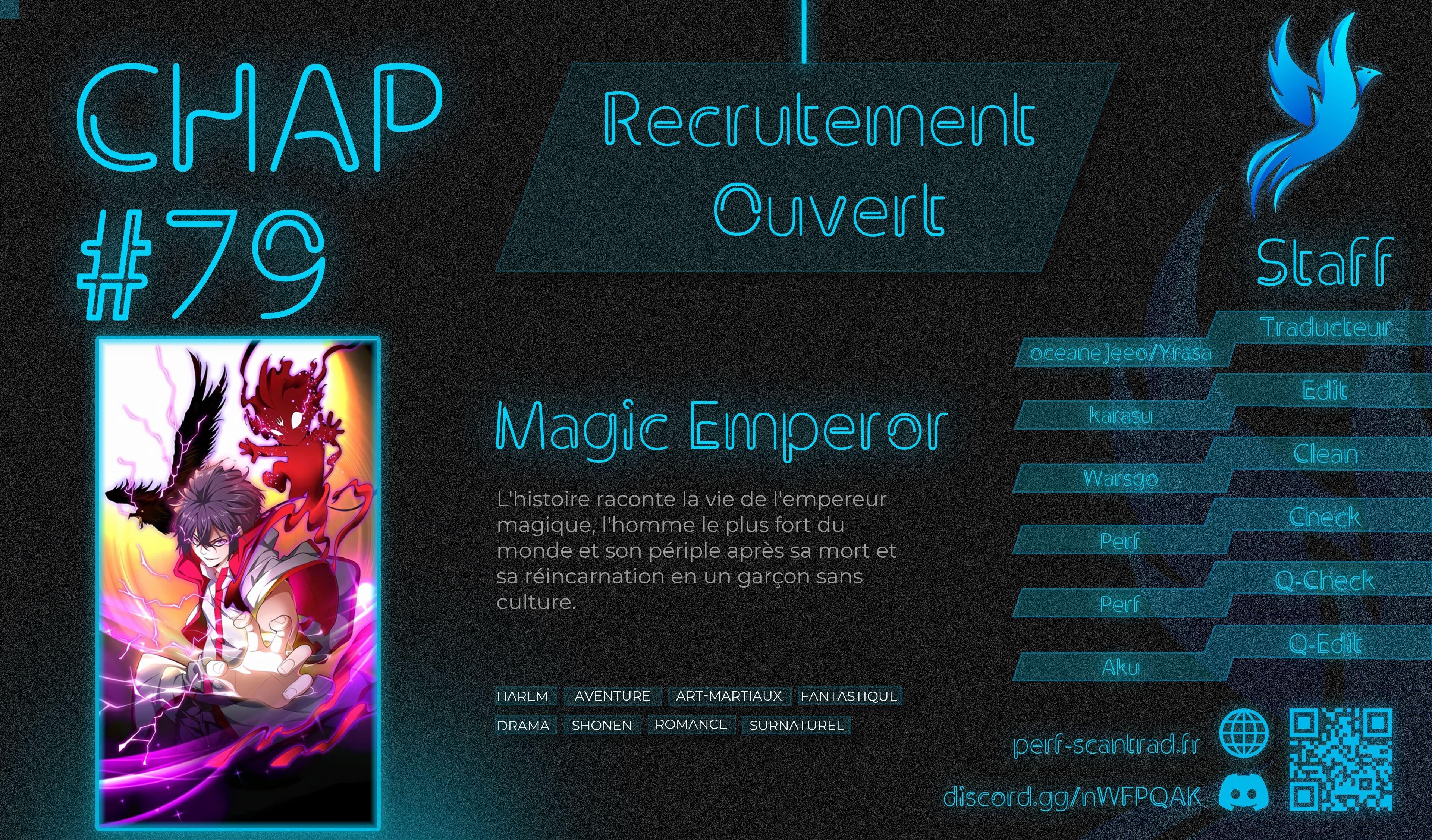 Read Magic Emperor fr Manga Online
