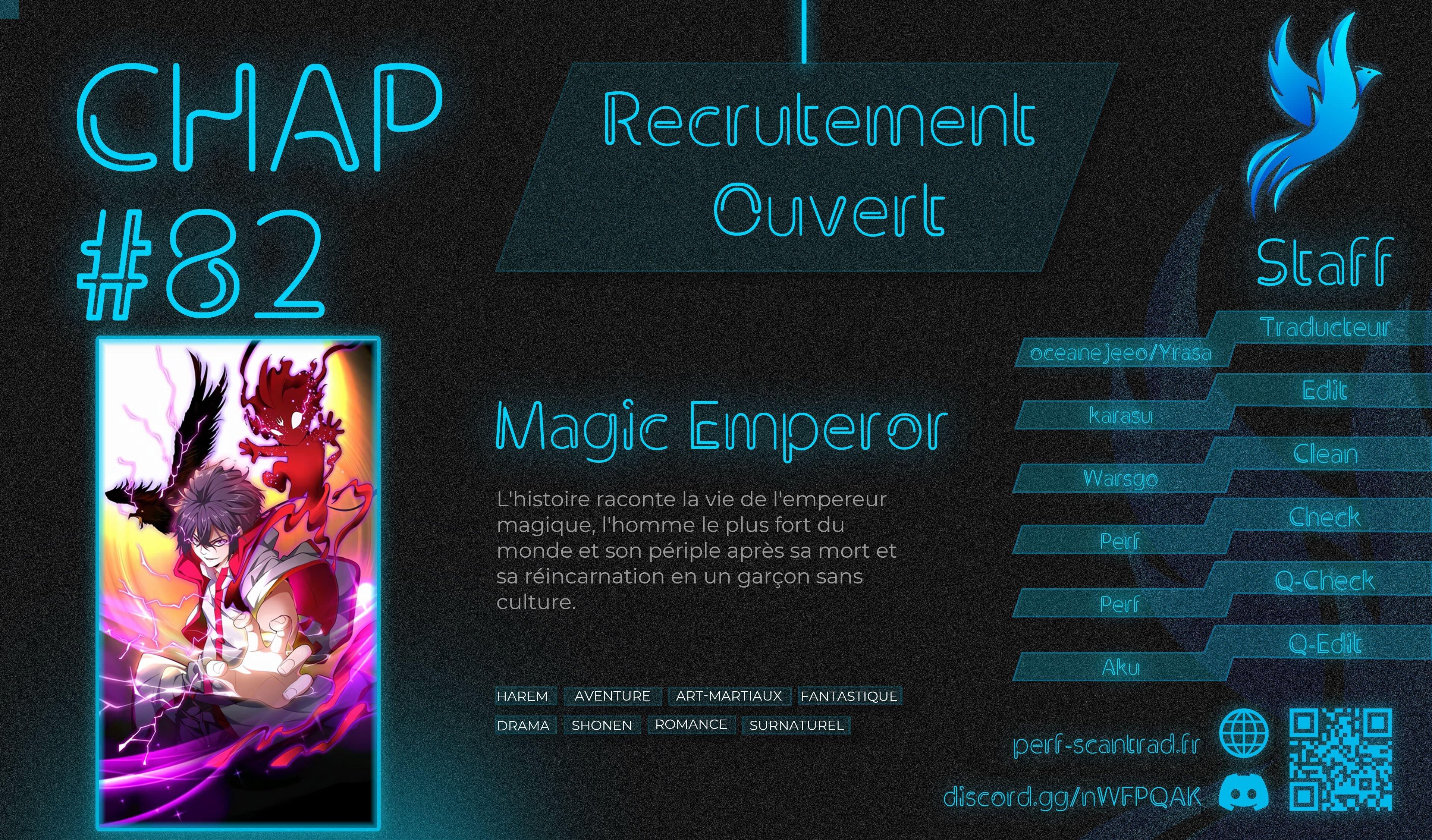 Read Magic Emperor fr Manga Online