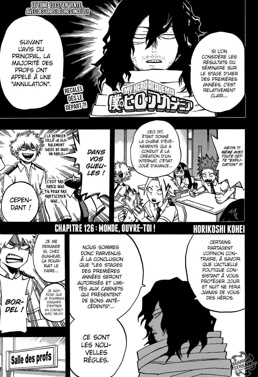 Read My Hero Academia fr Manga Online
