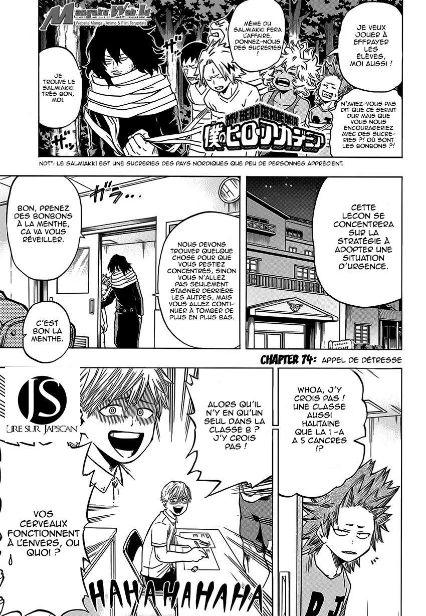 Read My Hero Academia fr Manga Online