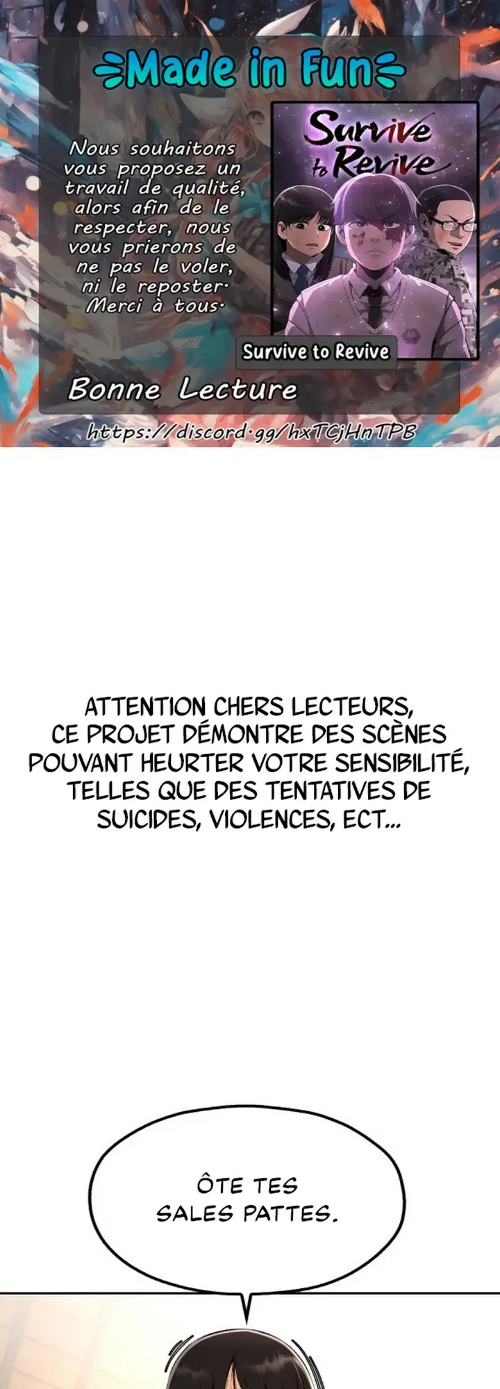 Read Survive to Revive fr Manga Online